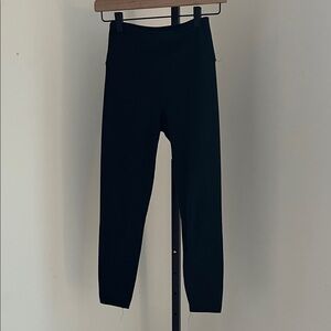 Black High-Waisted Leggings